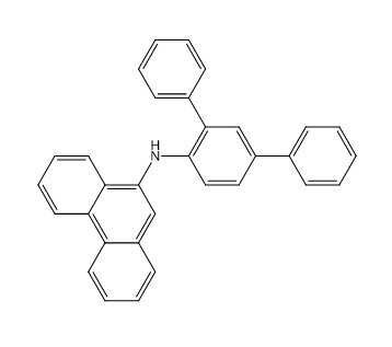 N-[1,1′:3′,1′′-三联苯]-4′-基-9-菲胺,N-[1,1′:3′,1′′-Terphenyl]-4′-yl-9-phenanthrenamine