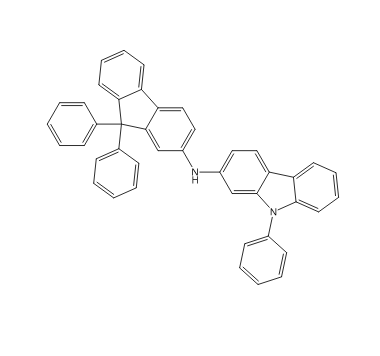 N-(9,9-二苯基-9H-芴-2-基)-9-苯基-9H-咔唑-2-胺,N-(9,9-Diphenyl-9H-fluoren-2-yl)-9-phenyl-9H-carbazol-2-amine