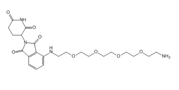 泊马度胺-四聚乙二醇-氨基,Pomalidomide-PEG4-NH2