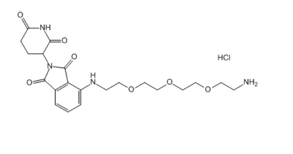 泊马度胺-三聚乙二醇-氨基盐酸盐,Pomalidomide-PEG3-NH2.HCl