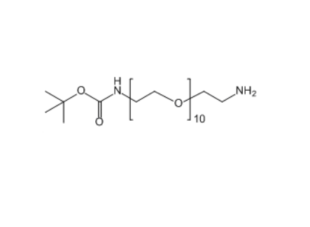 N-叔丁氧羰基-十聚乙二醇-氨基,Boc-NH-PEG10-NH2