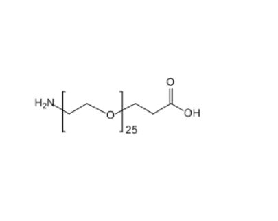 氨基-二十五聚乙二醇-羧基,NH2-PEG25-COOH