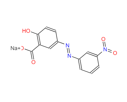 媒介黄 1,2-hydroxy-5-(3-nitrophenylazo)benzoate sodium
