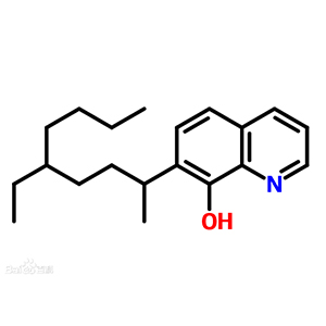 7-（4-乙基-1-甲基辛基）-8-羟基喹啉,7-(5-ethylnonan-2-yl)quinolin-8-ol