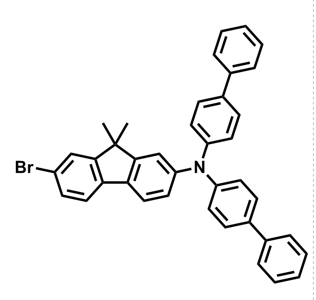 N,N-二([1,1'-联苯基]-4-基)-7-溴-9,9-二甲基-9H-芴-2-胺,N,N-di([1,1'-biphenyl]-4-yl)-7-broMo-9,9-diMethyl-9H-fluoren-2-aMine