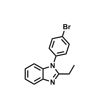 1-(4-溴苯基)-2-乙基-1H-苯并[d]咪唑,1-(4-Bromophenyl)-2-ethyl-1H-benzo[d]imidazole