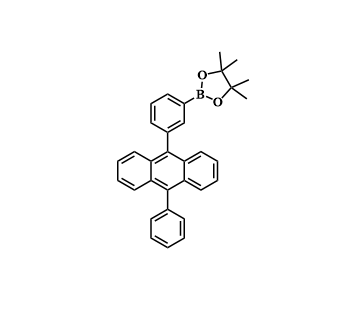 [3-(10-苯基-9-蒽基)苯基]-硼酸频哪醇酯,[3-(10-Phenyl-9-anthracenyl)phenyl]-(1,3,2-dioxaborolane-4,4,5,5-tetramethyl-2-yl)