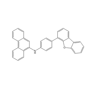 N-[4-(4-二苯并呋喃)苯基]-9-菲胺,N-[4-(4-Dibenzofuranyl)phenyl]-9-phenanthrenamine