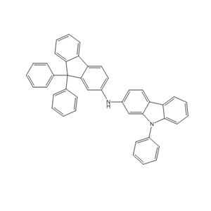 N-(9,9-二苯基-9H-芴-2-基)-9-苯基-9H-咔唑-2-胺,N-(9,9-Diphenyl-9H-fluoren-2-yl)-9-phenyl-9H-carbazol-2-amine