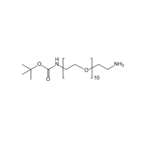 Boc-NH-PEG-NH2 1347704-59-9 N-叔丁氧羰基-十聚乙二醇-氨基