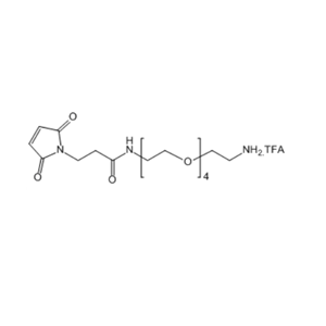 Mal-NH-PEG-NH2.TFA 马来酰亚胺-氨基-四聚乙二醇-氨基 三氟乙酸盐