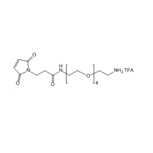 马来酰亚胺-氨基-四聚乙二醇-氨基 三氟乙酸盐,Mal-NH-PEG4-NH2.TFA