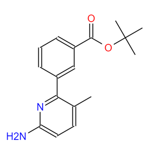 3-(6-氨基-3-甲基吡啶-2-基)苯甲酸叔丁酯