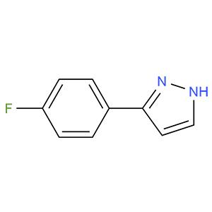 3-（4-氟苯基）-1H-吡唑,3-(4-Fluorophenyl)-1H-pyrazole