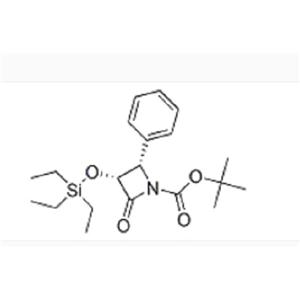 (3R,4S)-3-(三乙基硅氧基)-4-苯基-2-氧-氮杂环丁-1-甲酸叔丁酯,(3R,4S)-tert-Butyl 2-oxo-4-phenyl-3-(triethylsilyloxy)azetidine-1-carboxylate