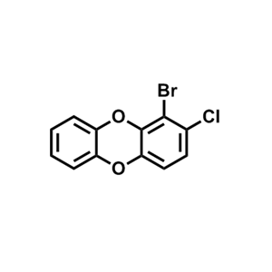 1-溴-2-氯二苯并[b，e] [1,4]二恶英