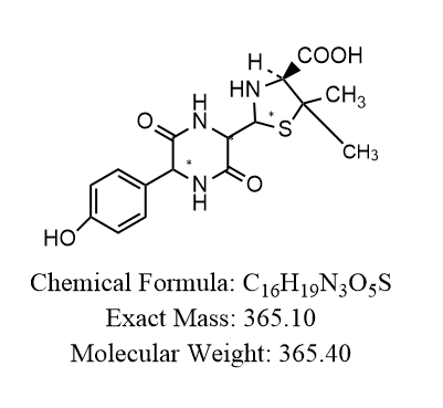 阿莫西林杂质C,Amoxicillin  Impurity C