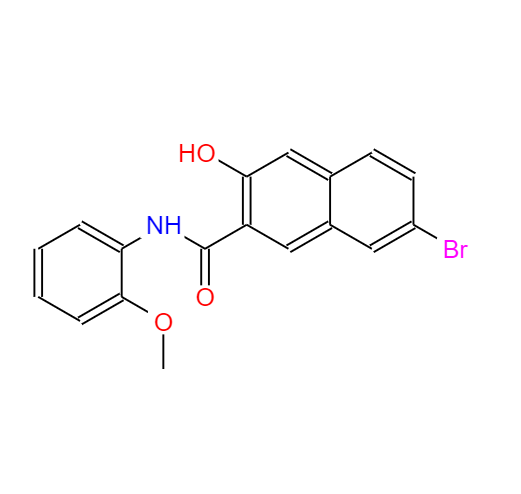 6-bromo-2-hydroxy-N-o-hydroxyphenylnaphthalene-3-carboxamide