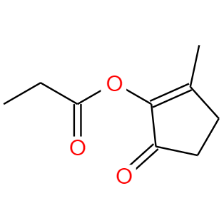 丙酸2-甲基-5-氧-1-环戊烯酯,2-methyl-5-oxocyclopent-1-enyl propionate