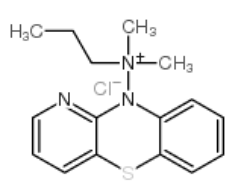 異THIPENDYL,(dimethyl)[10H-pyrido[3,2-b][1,4]benzothiazine-10-propyl]ammonium chloride