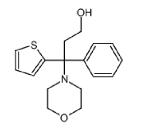 alpha-phenyl-alpha-2-thienylmorpholinepropan-1-ol,alpha-phenyl-alpha-2-thienylmorpholinepropan-1-ol