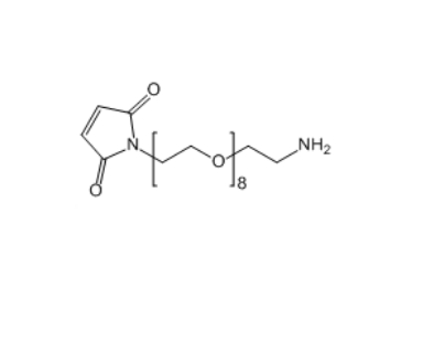 马来酰亚胺-八聚乙二醇-氨基,Mal-PEG8-NH2