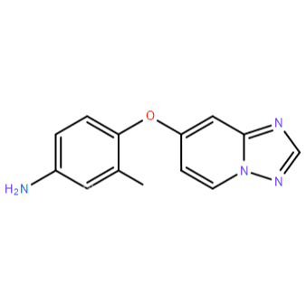 4-([1,2,4]三唑[1,5-A]吡啶-7-氧基)-3-甲基苯胺,4-([1,2,4]triazolo[1,5-a]pyridin-7-yloxy)-3-methylaniline