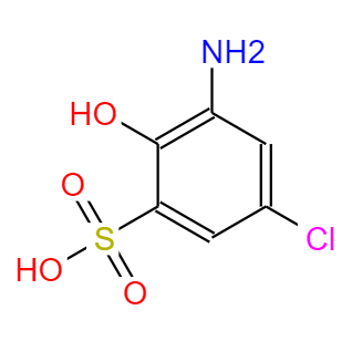 2-氨基-4-氯苯酚-6-磺酸,3-amino-5-chloro-2-hydroxybenzenesulphonic acid