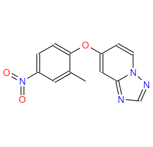 图卡替尼 N-4,[1,2,4]Triazolo[1,5-a]pyridine, 7-(2-methyl-4-nitrophenoxy)-