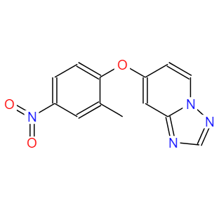 圖卡替尼 N-4,[1,2,4]Triazolo[1,5-a]pyridine, 7-(2-methyl-4-nitrophenoxy)-