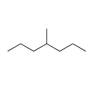 4-甲基庚烷,4-methylheptane