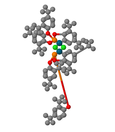2-[雙(2,4-2-[雙(2,4-二-叔丁基-苯氧基)膦氧]-3,5-二(叔丁基)苯基-氯化鈀(II)二聚體,2(BIS(2 4DI-T-BU-PHENOXY)PHOSPHINOOXY)3