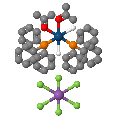 二氫雙(2-丙酮基)雙(三苯基膦)銥六氟銻酸鹽,Dihydrobis(2-propanone)bis(triphenylphosphine)iridium (OC-6-11)-hexafluoroantimonate