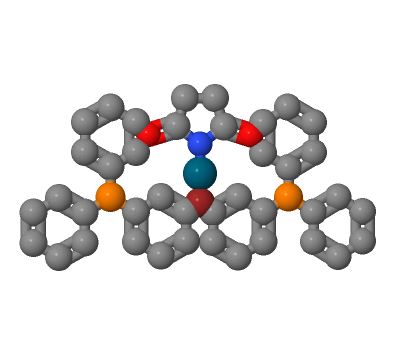 反式-溴(N-琥珀酰亚胺基)双(三苯基膦)钯(II),BROMOBIS(PH3P)(N-SUCCINIMIDE)PD(II)	BROMOBIS(PH3P)(N-SUCCINIMIDE)PD(II)