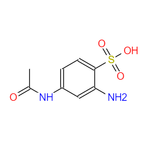 4-乙酰氨基-2-氨基苯磺酸,4-acetamido-2-aminobenzenesulphonic acid