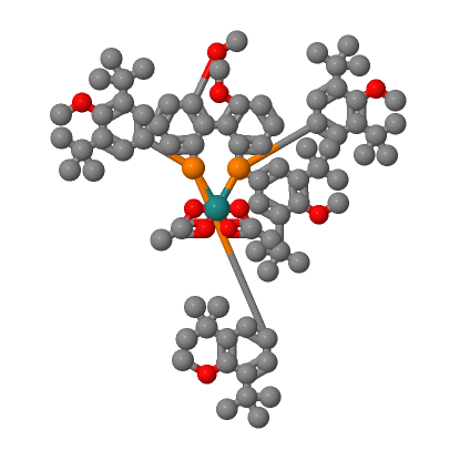 二乙酸根[(S)-(+)二[双(3,5-二叔丁基-4-甲氧苯基)膦]-6,6'-二甲氧基-1,1'-联苯]钌(II),Ruthenium, bis(acetato-κO,κO')[1,1'-[(1S)-6,6'-dimethoxy[1,1'-biphenyl]-2,2'-diyl]bis[1,1-bis[3,5-bis(1,1-dimethylethyl)-4-methoxyphenyl]phosphine-κP]]-, (OC-6-22)-