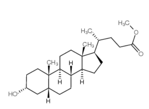 3-Alpha-羟基-5-beta-24-胆烷酸甲酯,Methyl lithocholate