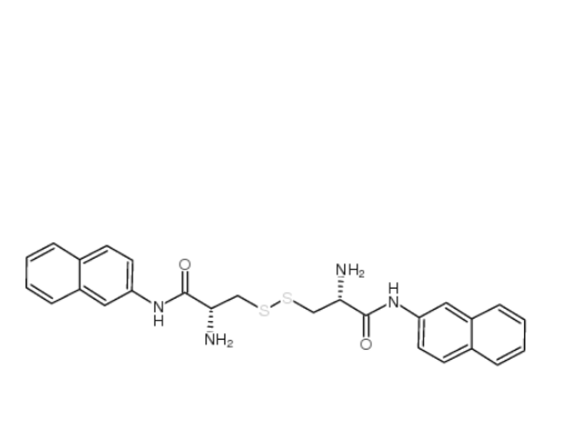 L-胱氨酰二(2-萘胺),R-(R*,R*)]-3,3'-dithiobis[2-amino-N-2-naphthylpropionamide