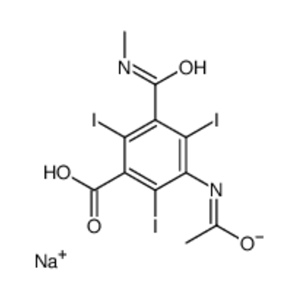  sodium 3-(acetylamino)-2,4,6-triiodo-5