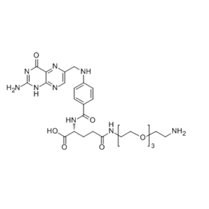 FA-PEG-NH2 叶酸-三聚乙二醇-氨基 Folic Acid-PEG3-Amine