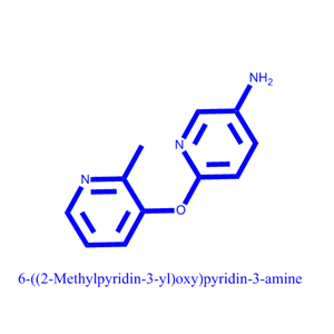 6 - ((2-甲基吡啶-3-基)氧基)吡啶-3-胺