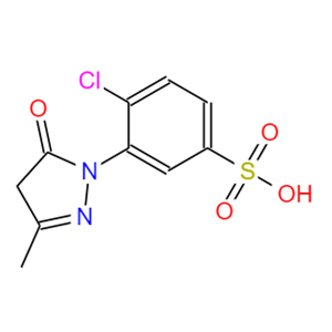88-76-6；1-(2-氯-5-磺酸基苯基)-3-甲基-5-吡唑啉酮