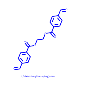 1,2-二(4-甲酰苯甲酰氧基)-乙烷,1,2-Di(4-formylbenzoyloxy)-ethan