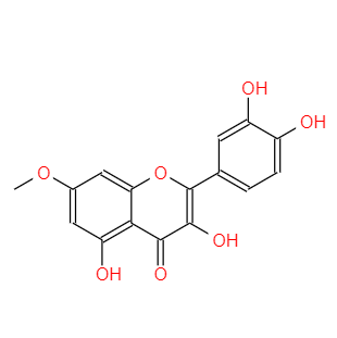 鼠李素,3,3',4',5-tetrahydroxy-7-methoxyflavone