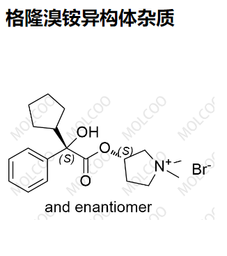 格隆溴铵异构体杂质,Glycopyrrolate Isomer Impurity