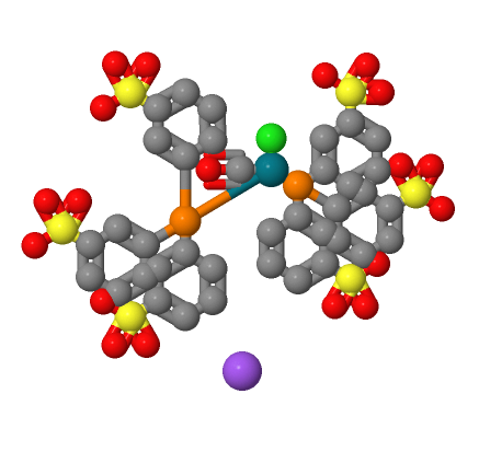 羰基双[三(3-磺酸基苯基)膦水合钠盐]铑(I),Rhodate(6-), carbonylchlorobis[[3,3',3''-(phosphinidyne-κP)tris[benzenesulfonato]](3-)]-, sodium (1:6)
