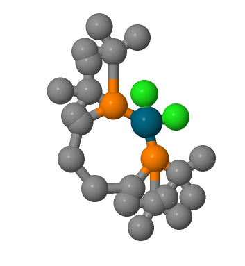[1,4-双(二叔丁基膦基)丁烷]二氯化钯,Palladium, [1,1'-(1,4-butanediyl)bis[1,1-bis(1,1-dimethylethyl)phosphine-κP]]dichloro-, (SP-4-2)-