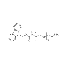 FMOC-NH-PEG-NH2 芴甲氧羰酰基-十聚乙二醇-氨基