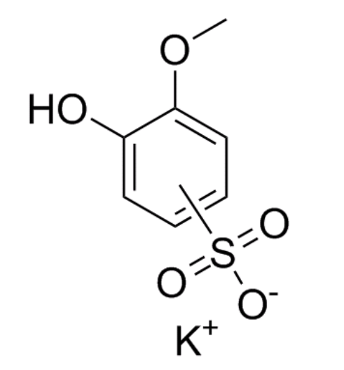 愈创木酚磺酸钾,Sulfogaiacol