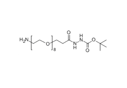 NH2-PEG8-HZ-Boc